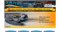 Desktop Screenshot of airtempserviceco.com